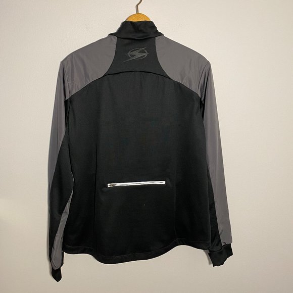 Gilet Cycliste SUGOI, Coupe-vent, Fermeture éclair Intégrale, Jaune Et Noir, Taille M, Unisexe